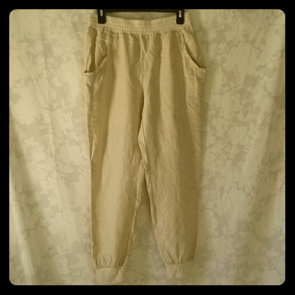 Jogger Linen Pants